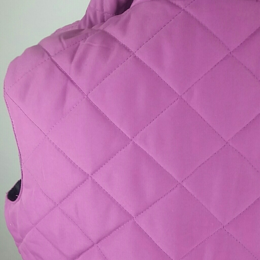TELLURIDE l Puff Vest Purple Black D2 - Picture 5 of 7